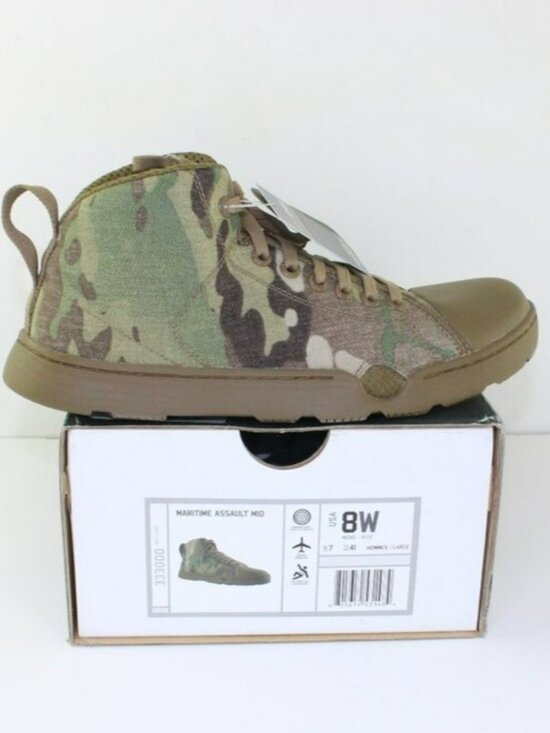 New Altama Maritime Assault Camouflage Military Mid Shoe (8 US) main image 4